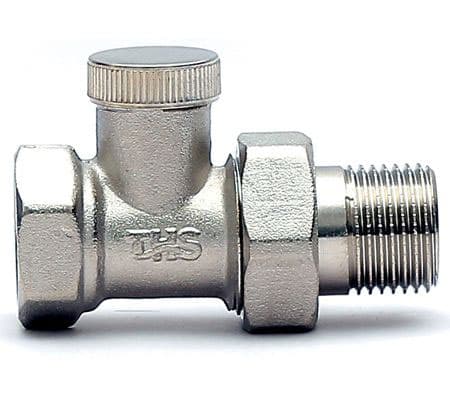 Прав радиаторен кран THS Thermostyle 1/2"