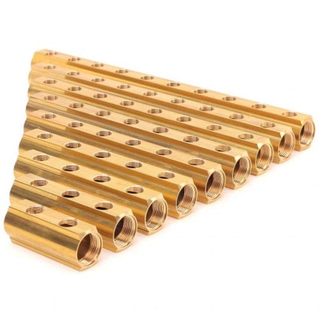 Профилен колектор 8 отвора THS Thermostyle 1" 