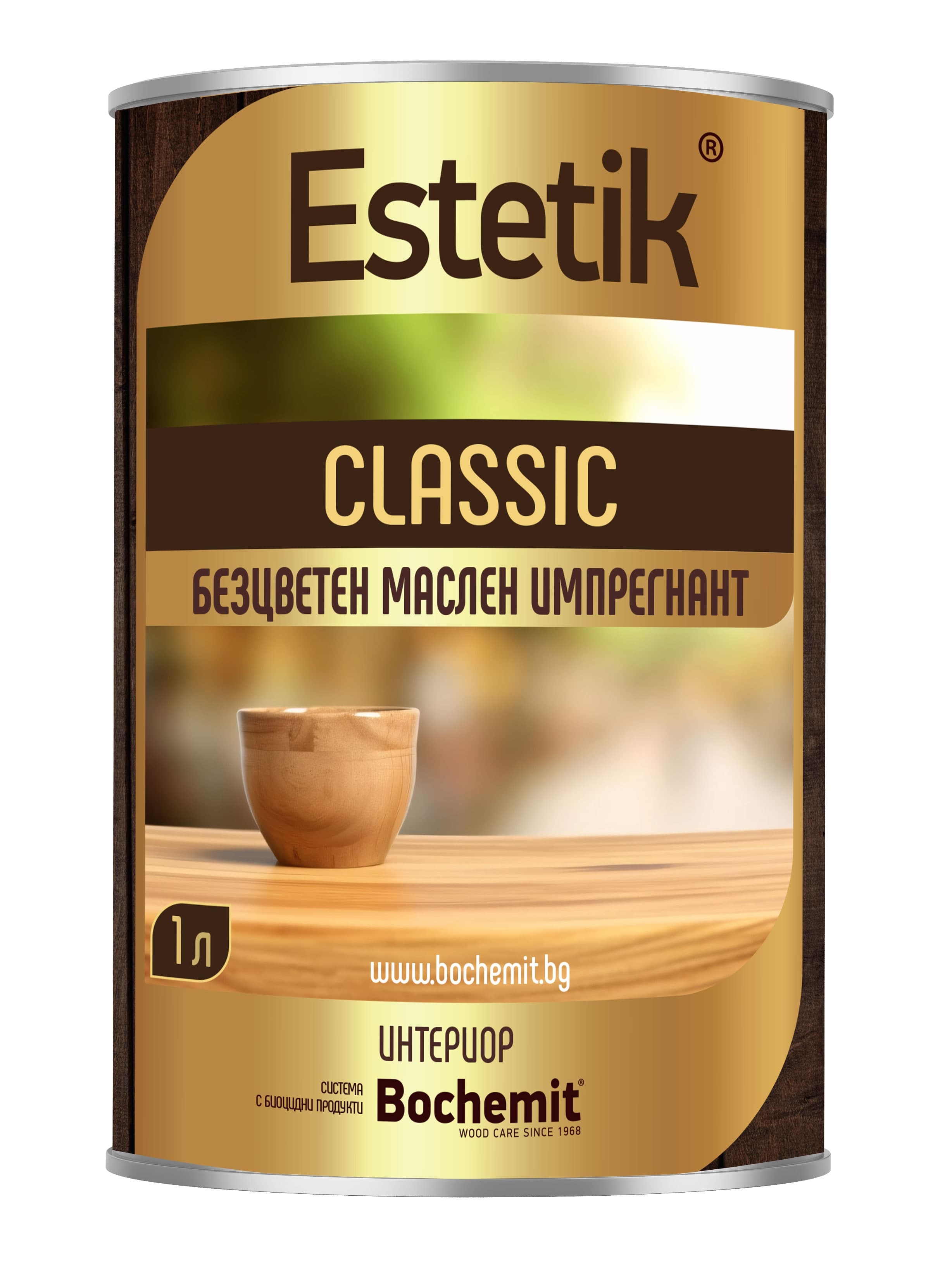 Маслен импрегнант Бохемит Estetik Classik безцветен 1л