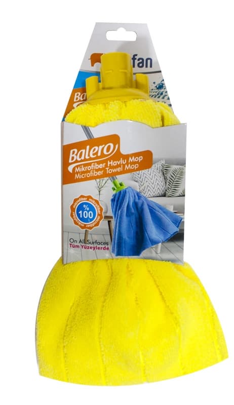 Моп с микрофибърна кърпа за почистване на под Balero