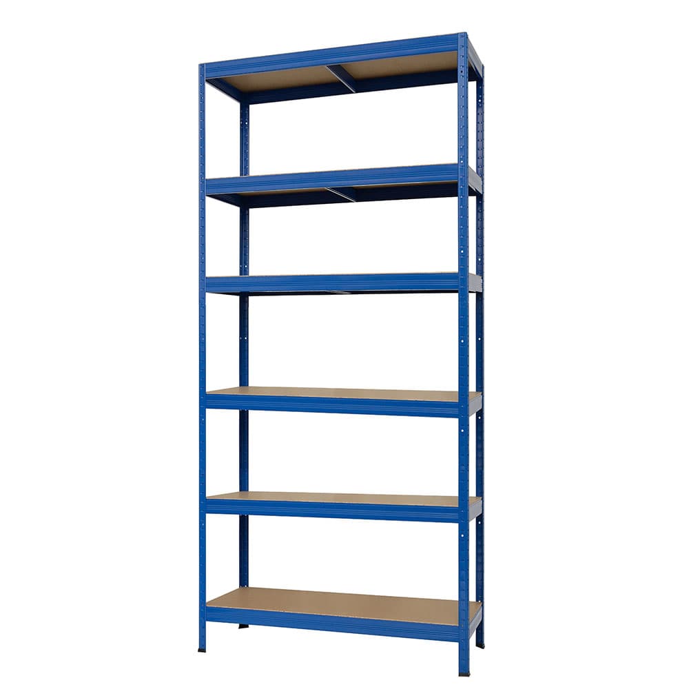Метален стелаж Futur с MDF рафтове 213/90/60см, до 275 кг на рафт