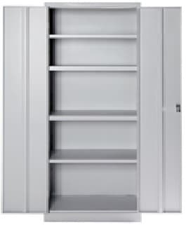 Метален шкаф 92x39x180см, до 45 кг на рафт 
