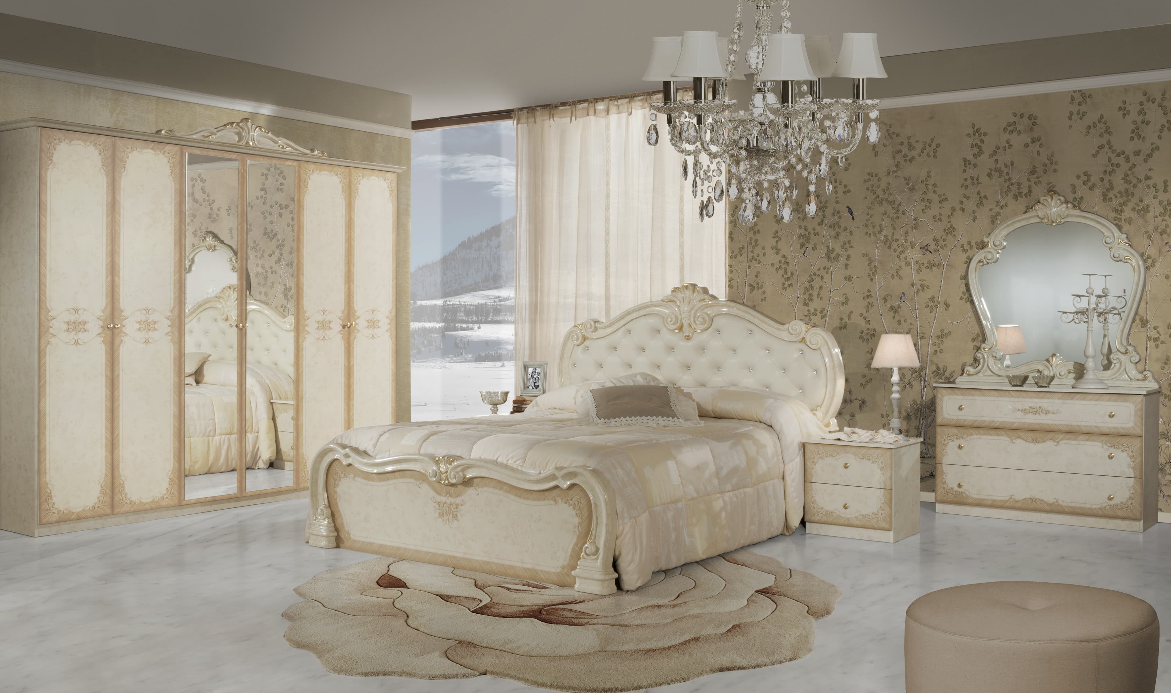 Спален комплект Tolouse 160/200