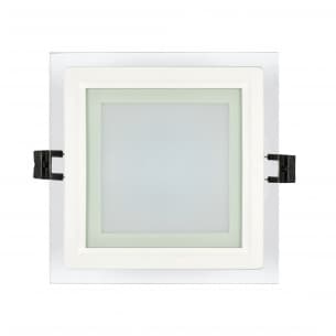 LED стъклен панел квадрат 6W 4200K 
