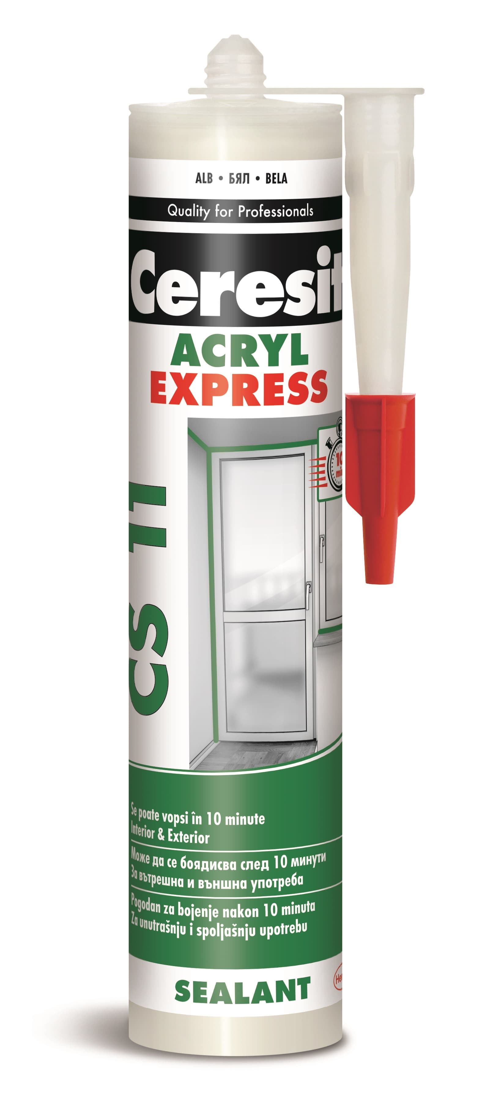 Акрилен уплътнител Express Ceresit CS 11