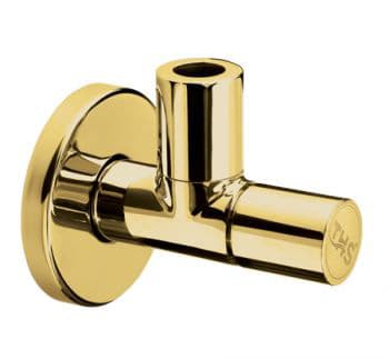 Спирателен кран 1/2'' х 3/8" с гайка М 10мм с розетка Top Gold THS