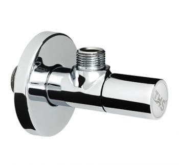 Спирателен кран 1/2''*3/8"' Top Silver с розетка THS