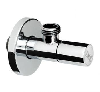 Спирателен кран 1/2''*1/2"  Top Silver с розетка THS