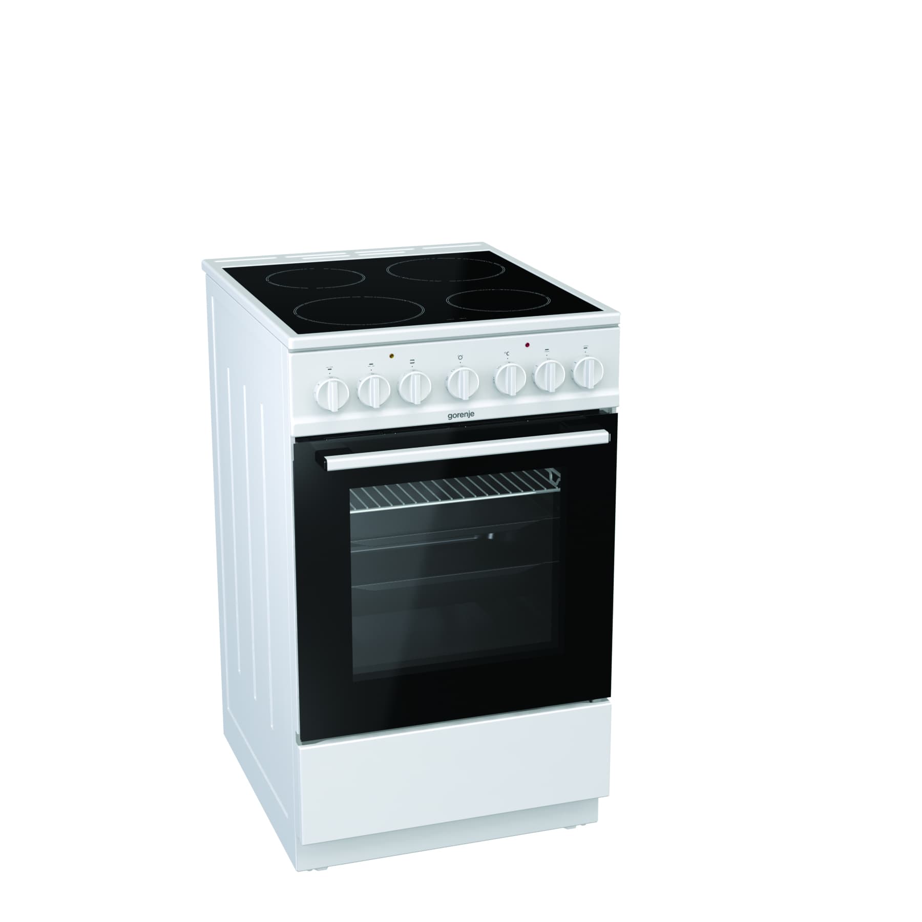 Eлектрическа стъклокерамична печка Gorenje EC5241WG 62л / А