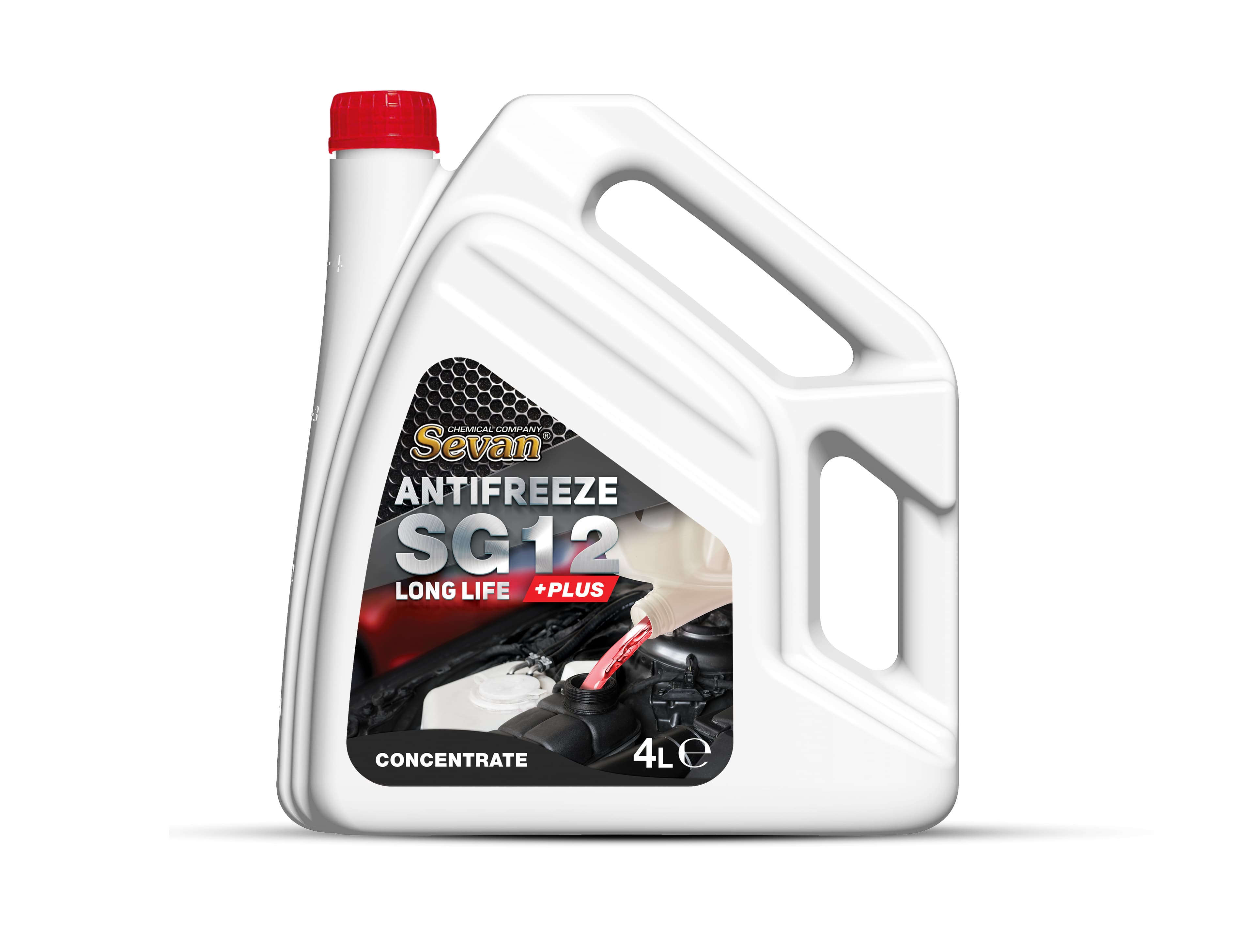 Антифриз Sevan Long Life концентрат SG12+HDPE / 4L 