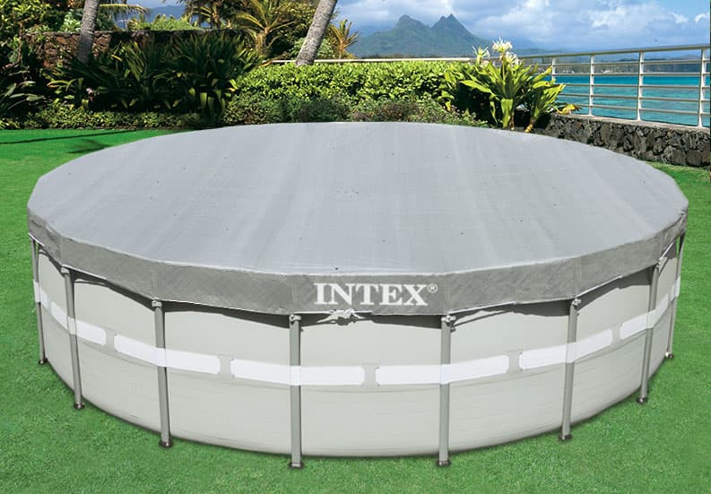 Покривало за басейн Intex 28040 Deluxe Metal Frame 488 см  