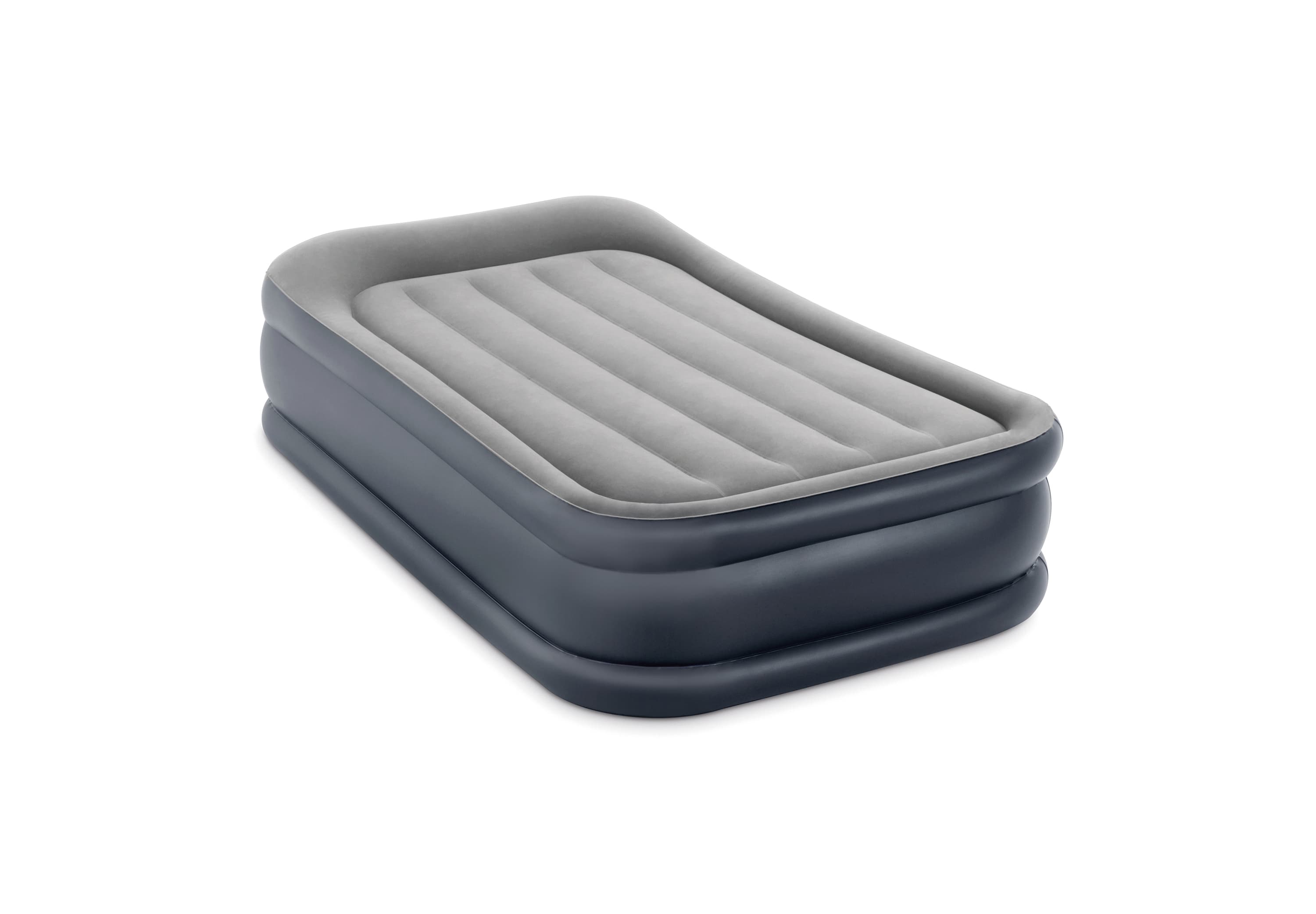 Надуваем дюшек с електрическа помпа INTEX Deluxе Pillow Rest 191x99x42см