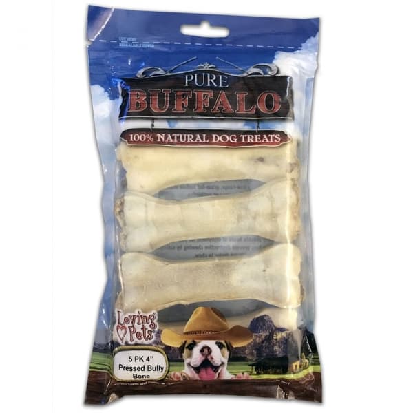 Пържоли бял дроб Loving Pets Pure Buffalo 113 г / 4броя