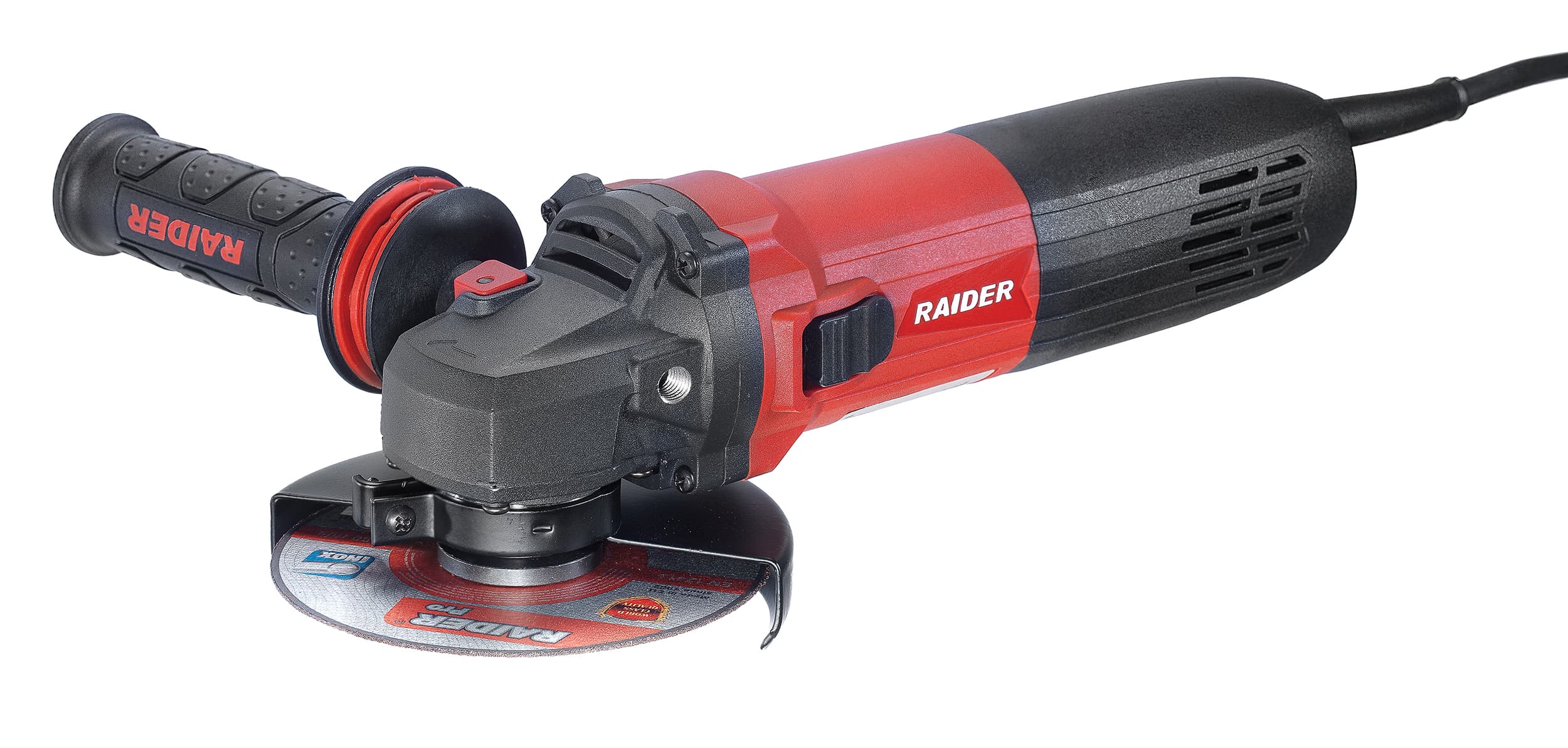 Ъглошлайф с регулируеми обороти Raider Industrial RDI-AG58 / 125mm  