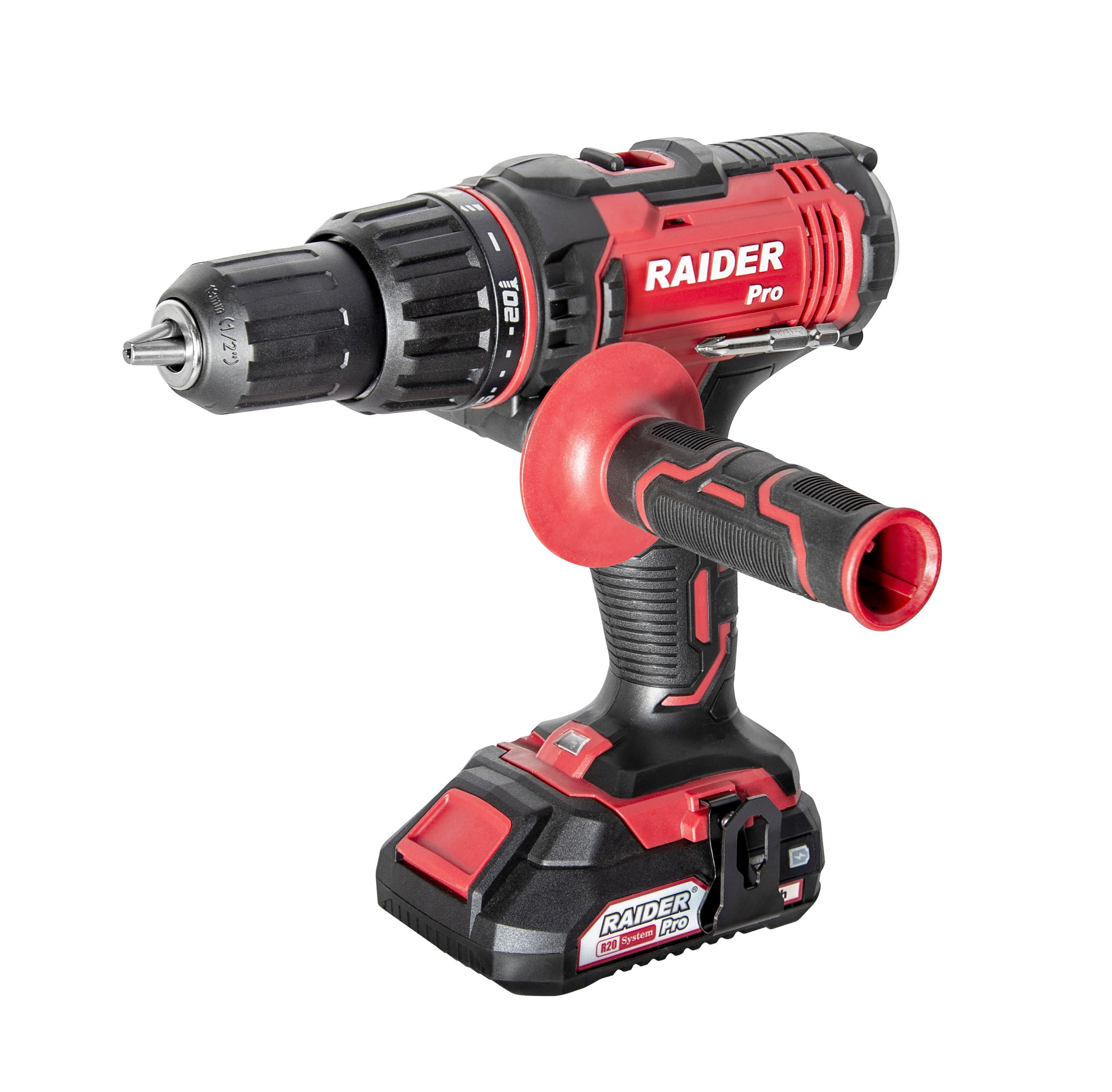Акумулаторна ударна бормашина в куфар Raider RDP-SCDI20 Set 20V / 50Nm