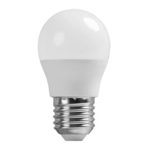 LED крушка топка UltraLux E27 5W топла светлина