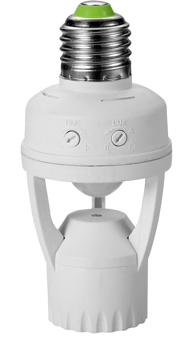 Фасунга Е27 със сензор за движение 360' RL/SR1310/WH Lightex
