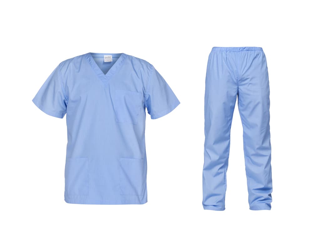 Комплект унисекс туника с панталон Cesare 430113 син XL