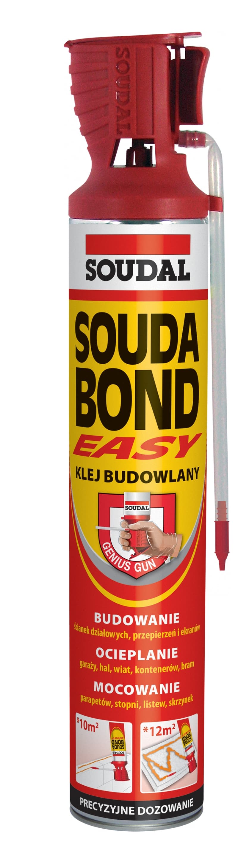 Строително лепило Soudal Soudabond Easy ръчен 750мл