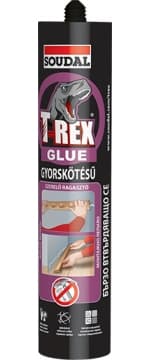 Монтажно лепило Soudal / T-rex бързо 380 г