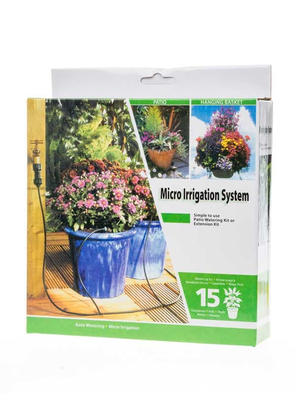 Комплект за капково напояване за 15 саксии G.Garden