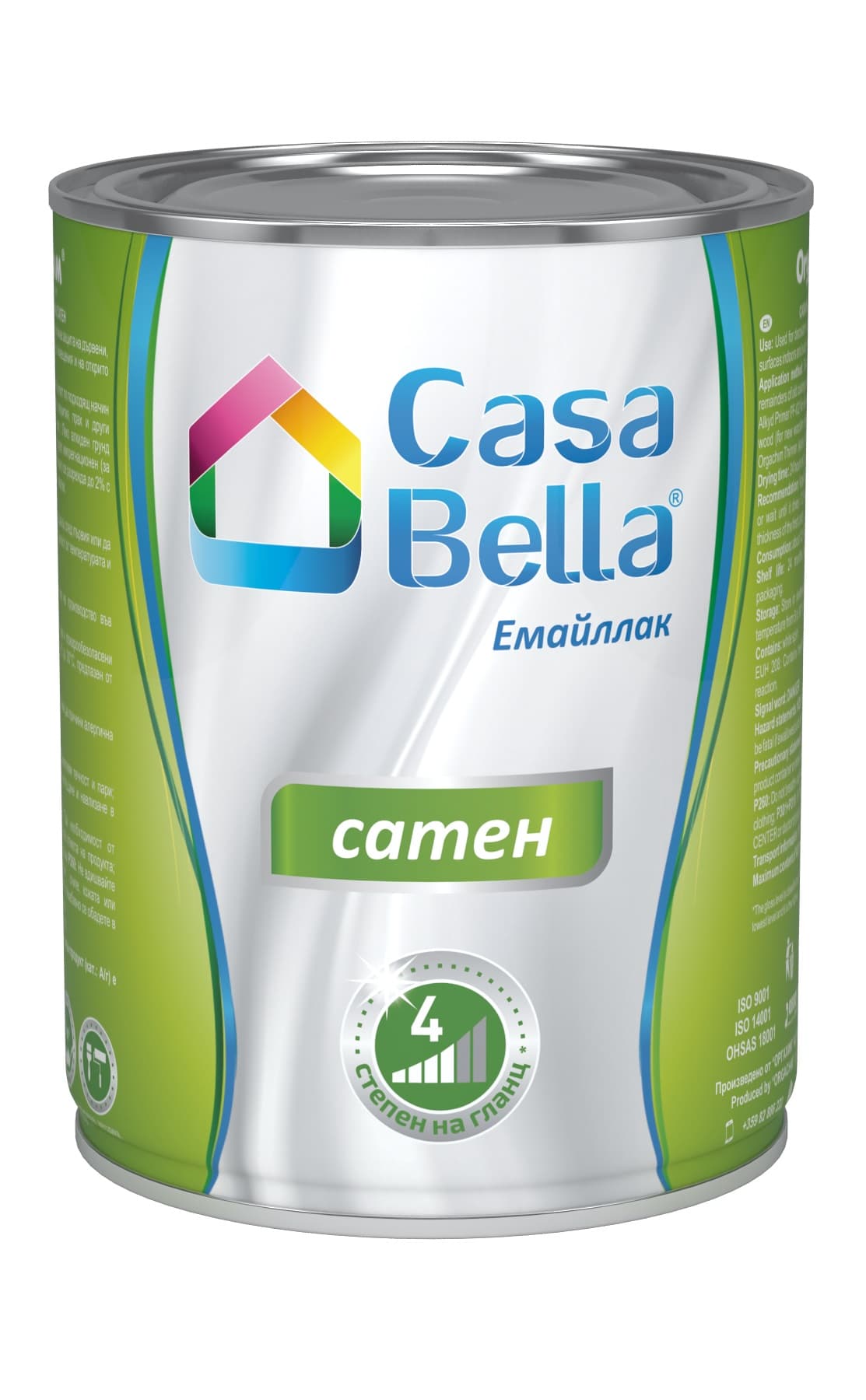 Алкидна боя Casa Bella сатен / резеда 650 мл