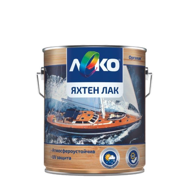 Яхтен лак Леко 2.5л