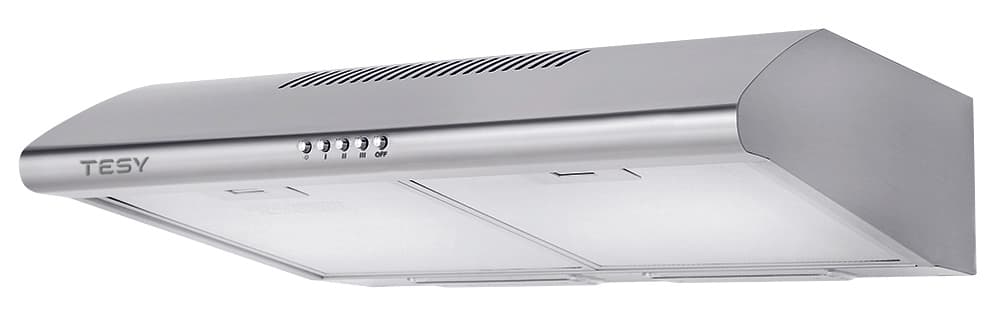 Свободностоящ aспиратор Tesy FS 403 2T 60 IX 2x125W