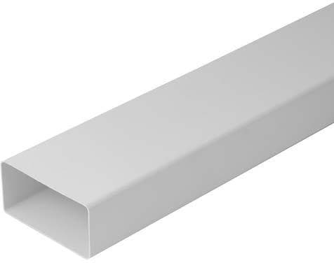 PVC плосък въздуховод 55х110мм/1.5м