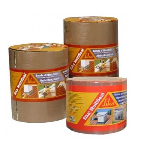 Самозалепваща битумна лента Sika Multiseal Т размер 20 см х 10 м / керемидено червена