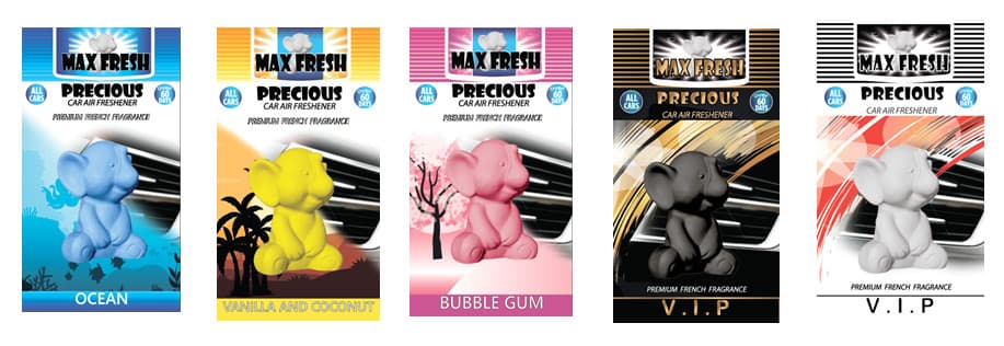 Ароматизатор Max Fresh Precious VIP / черен