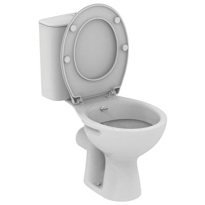 Моноблок с бидетна арматура Ulysse S W835301 с хоризонтално оттичане + вграден смесител Ceraplan III А63