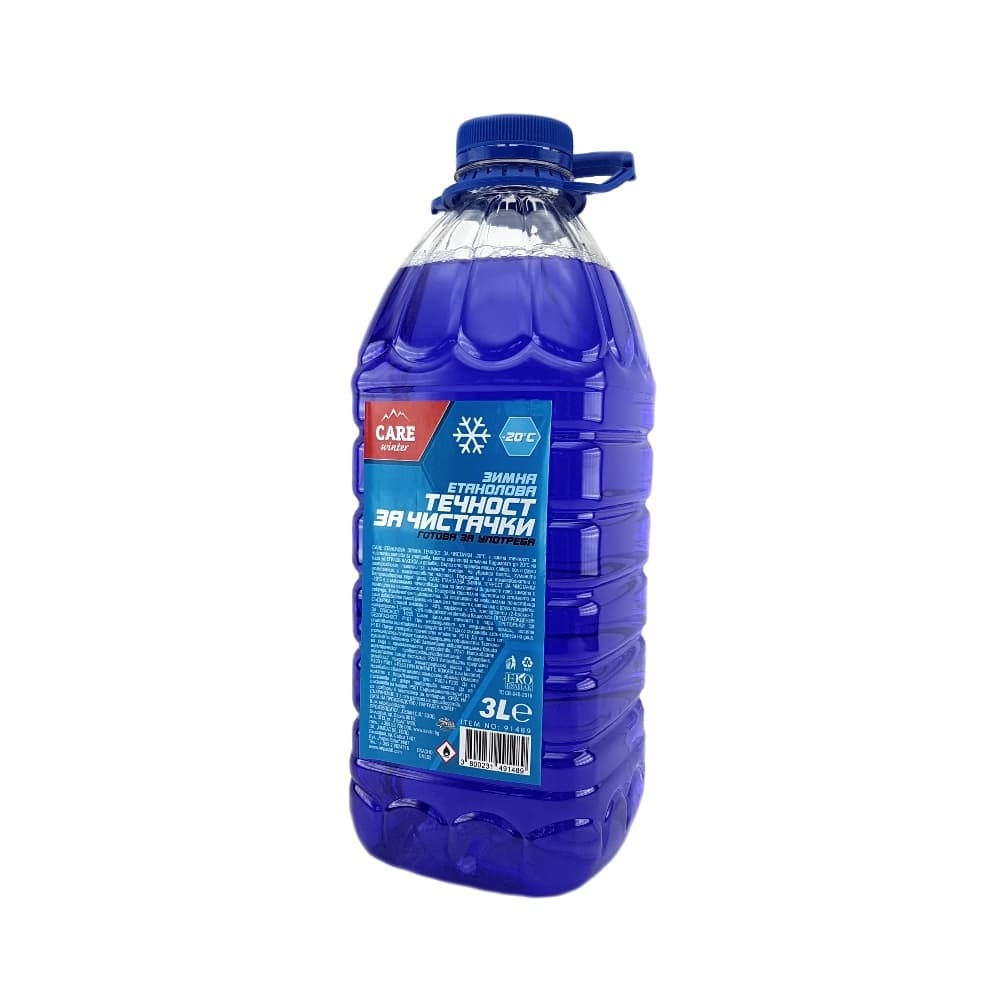 Зимна етанолова течност за чистачки Winter Care -20°С 3л