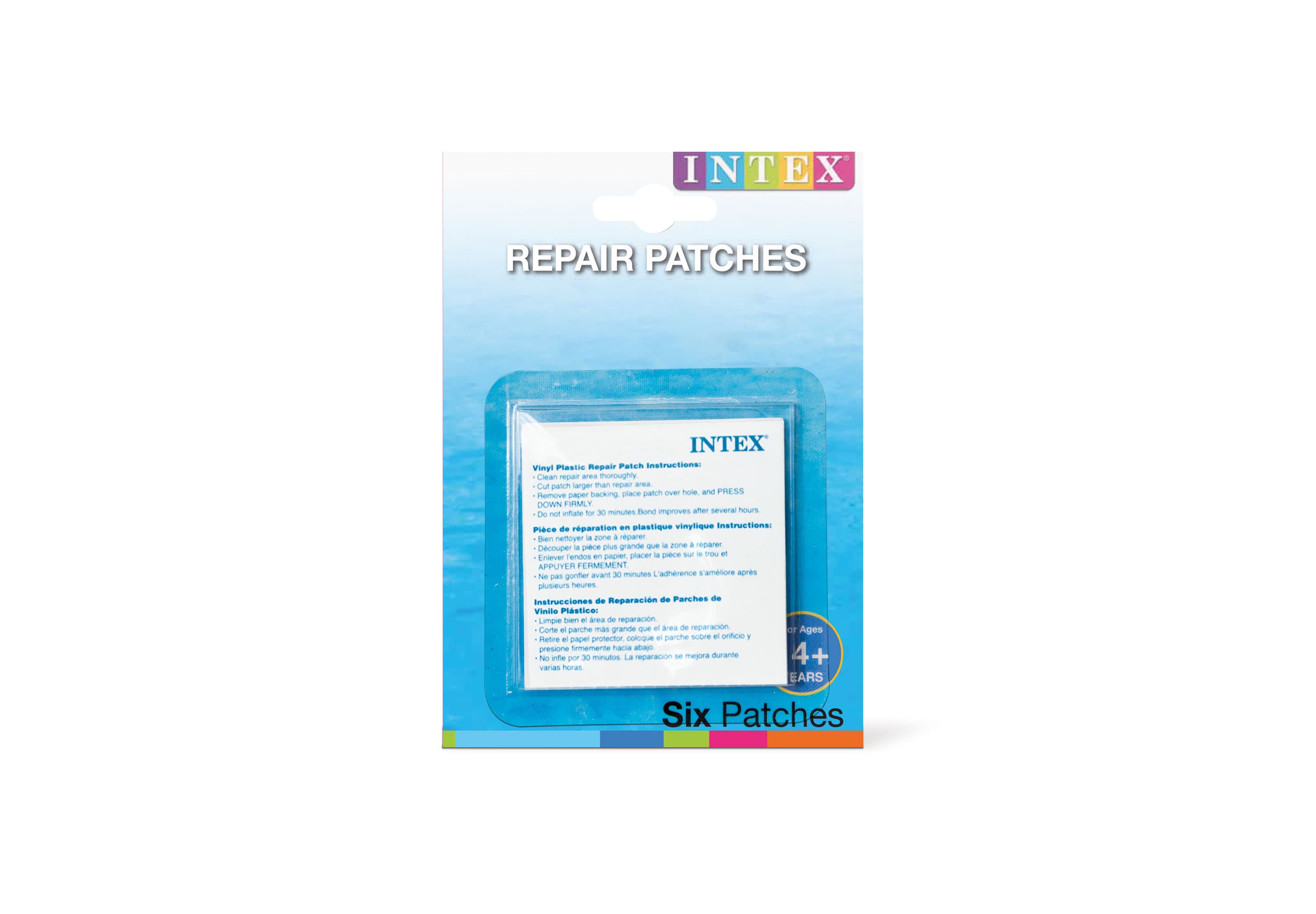 Комплект лепенки Intex 59631NP 7х7см / 6 броя