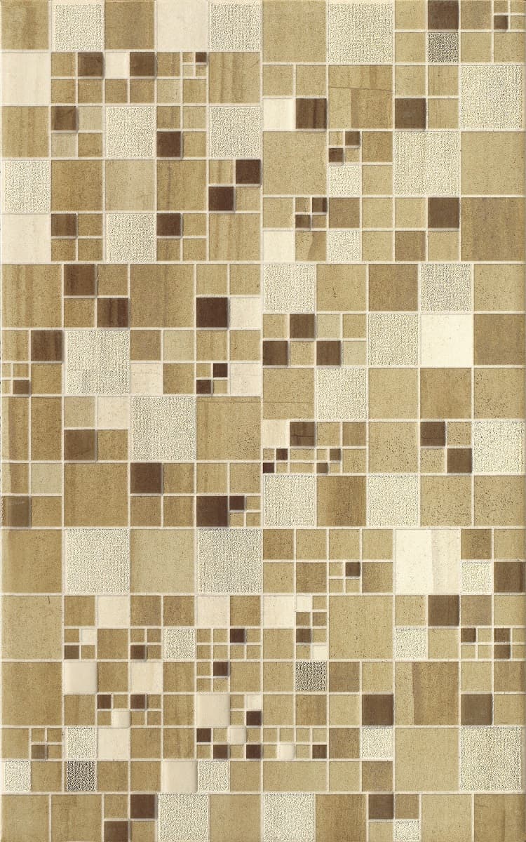 Декоративни плочки Cersanit Mosa Cream Inserto Geo Squares 25х40