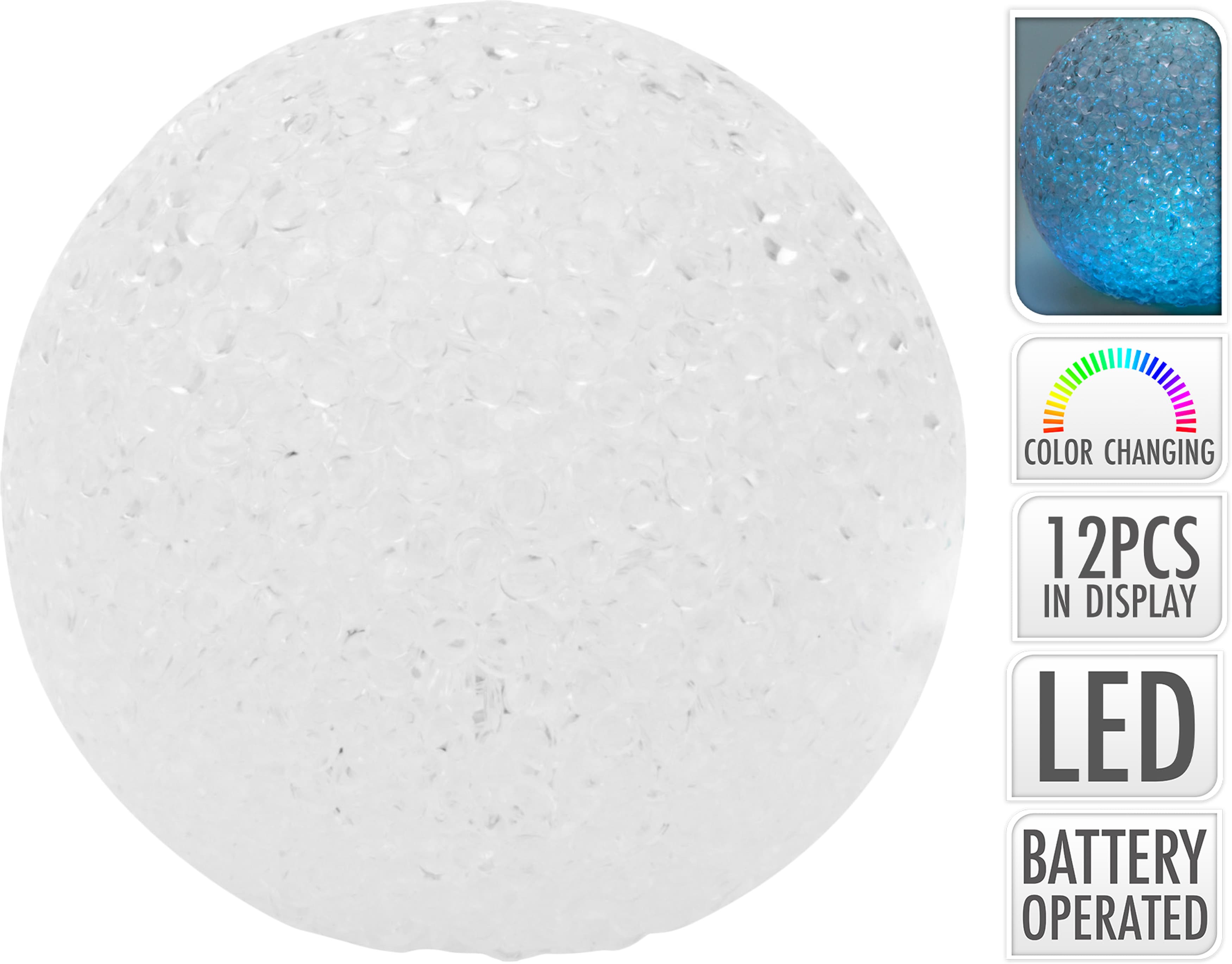 LED коледна топка с променящи се цветове 