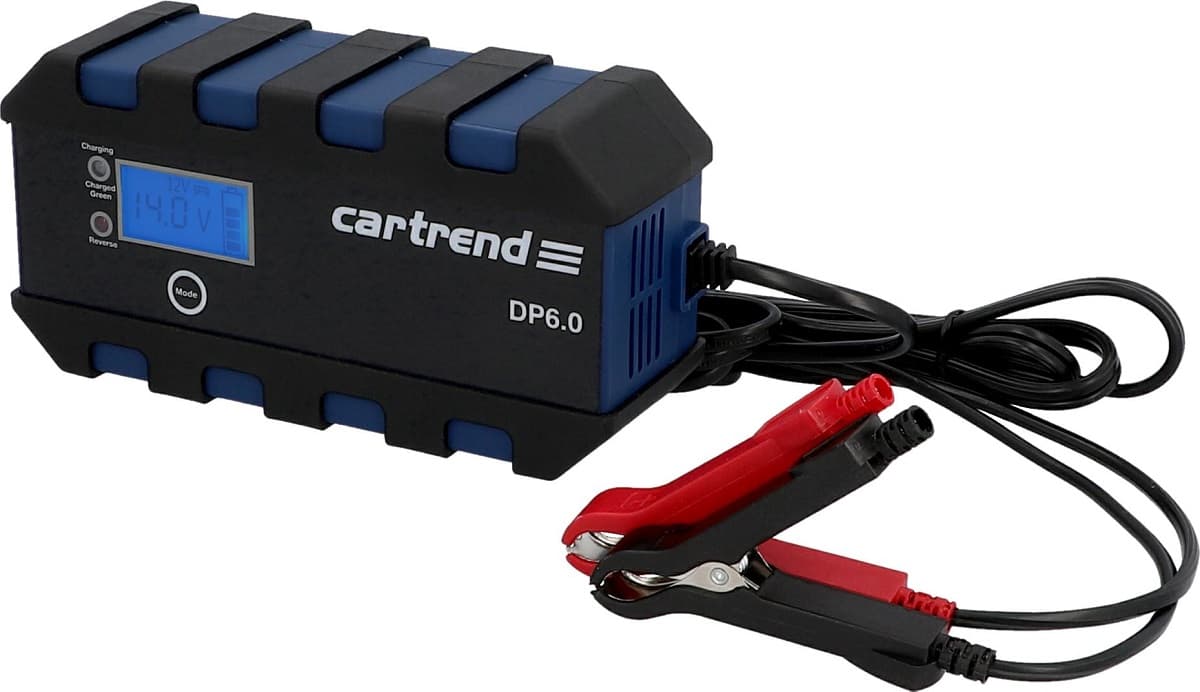 Дигитално зарядно устройство DP6.0 - 6V/2A, 12V 2A/6A