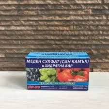 Бордолезов разтвор / син камък + хидратна вар / 175г