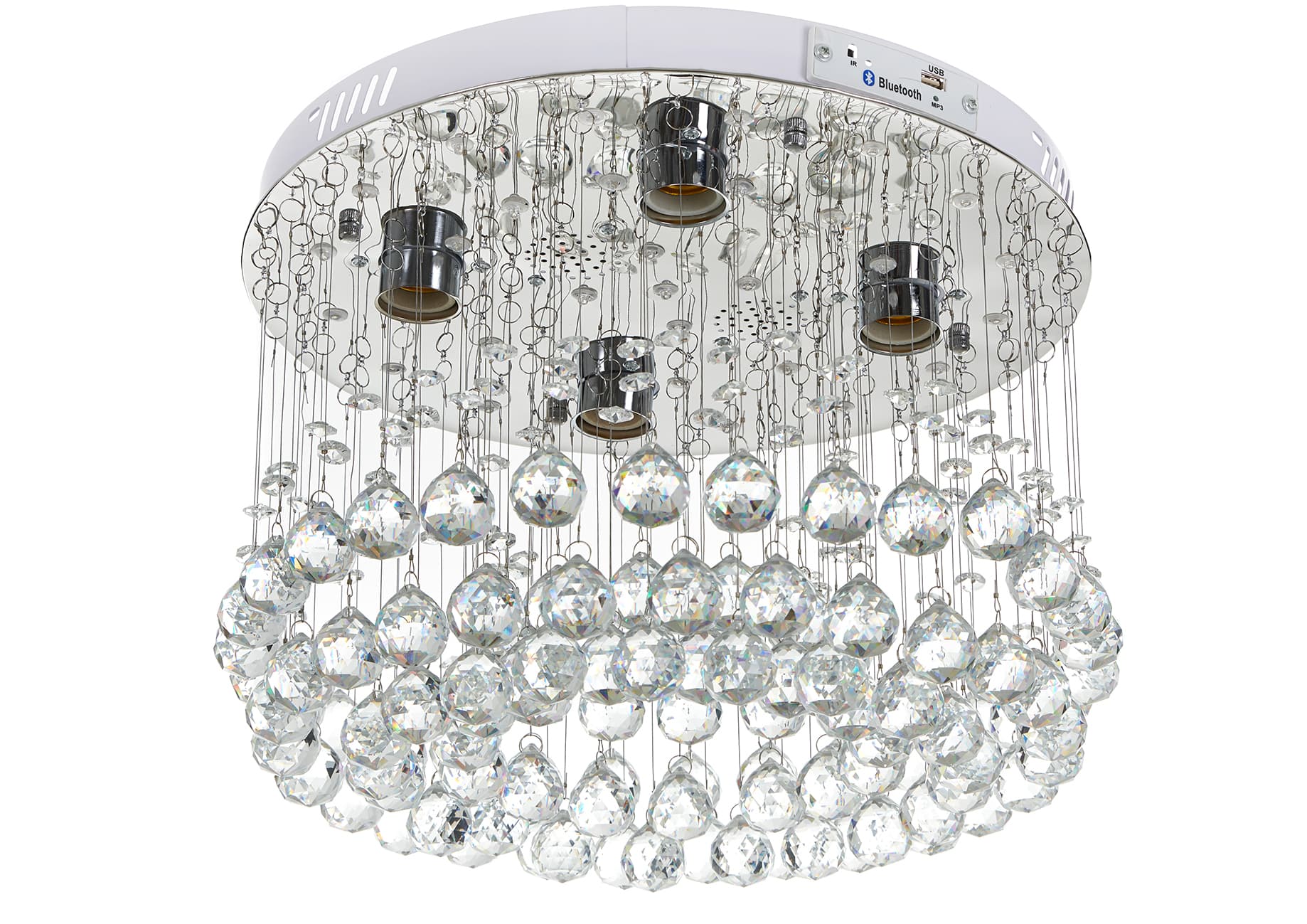 LED плафон EL 2142/40 CH хром
