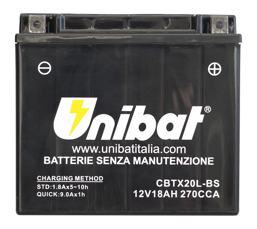 Мотоциклетен акумулатор Unibat CBTX20L-BS