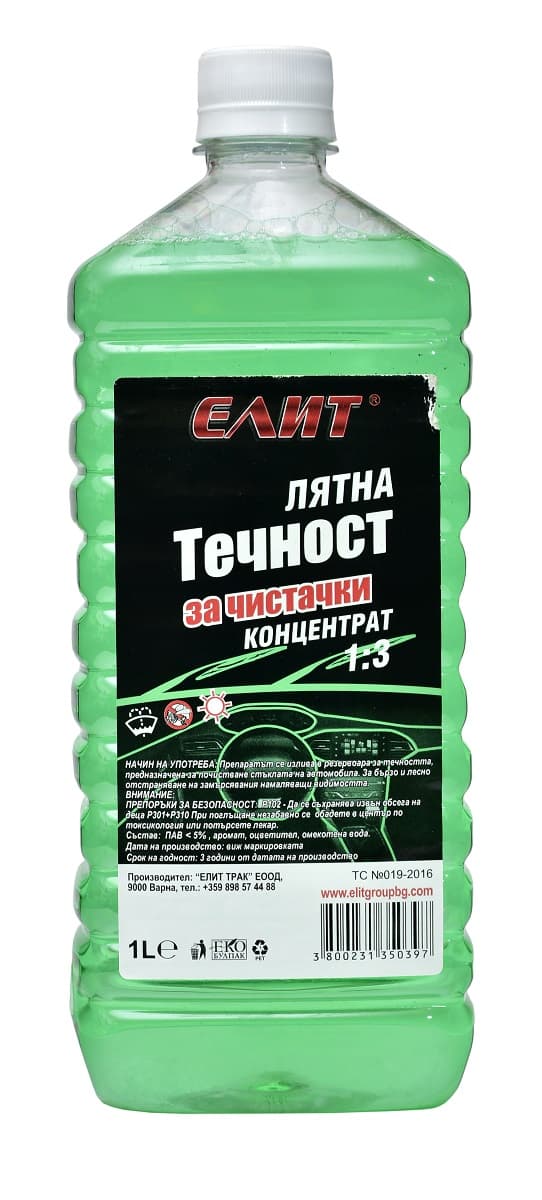 Лятна течност за чистачки / концентрат 1:3 / 1л