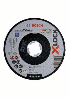 Диск за рязане Bosch Pro Metal X-Lock 125x2,5x22,23мм
