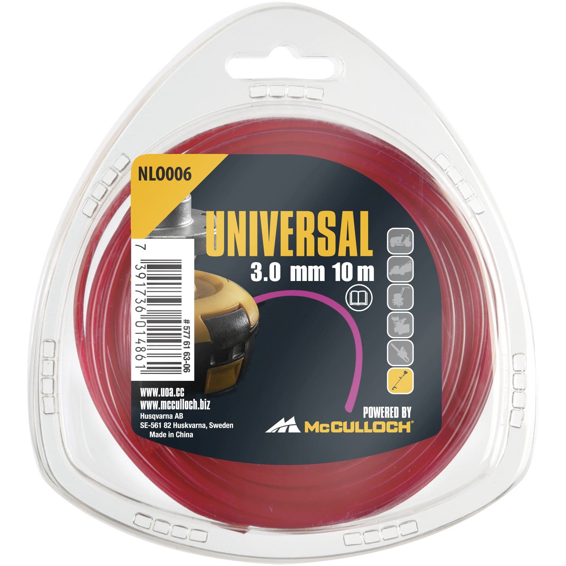 Кръгла корда Universal 3мм х 10м