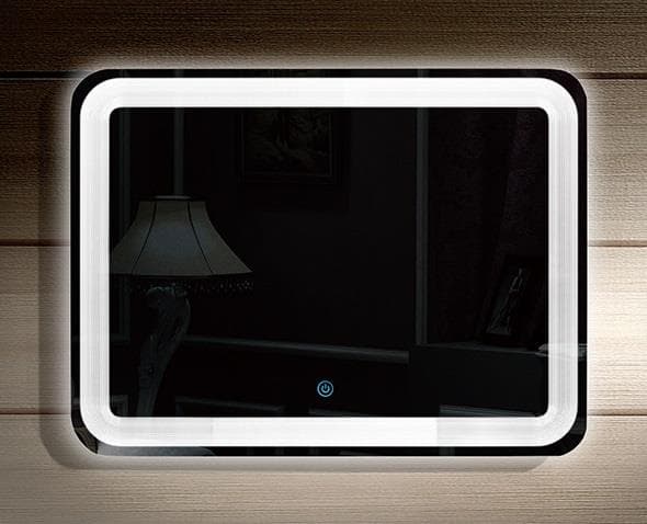 Огледало за баня с LED осветление и функция против изпотяване Макена 114 / 60x80см