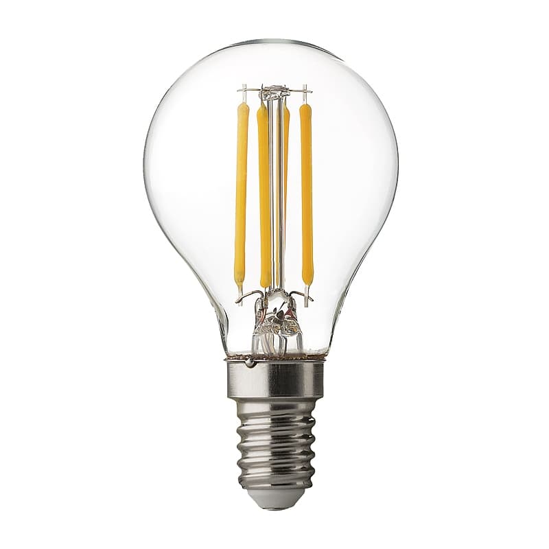 LED крушка UltraLux filament E14 4W 4200K 