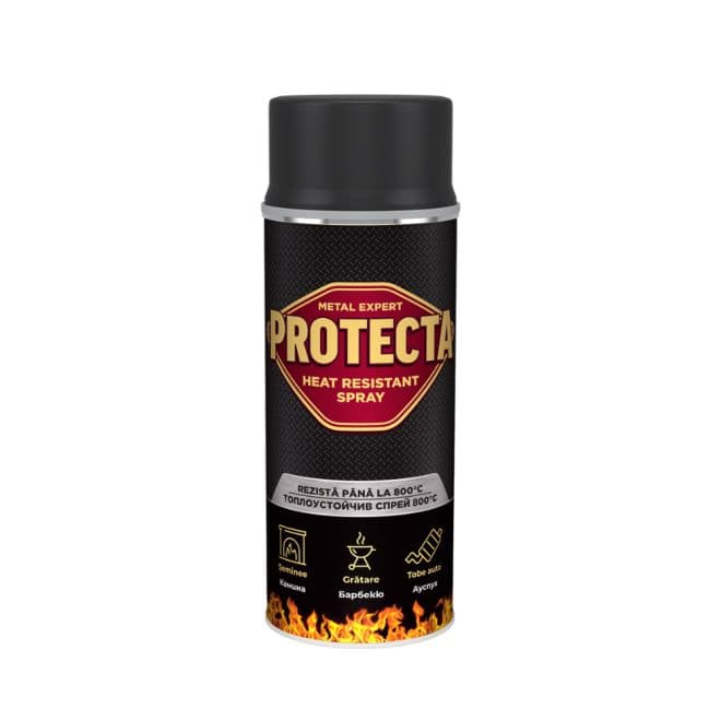 Топлоустойчив спрей Protecta (BG/RO) бял 400мл