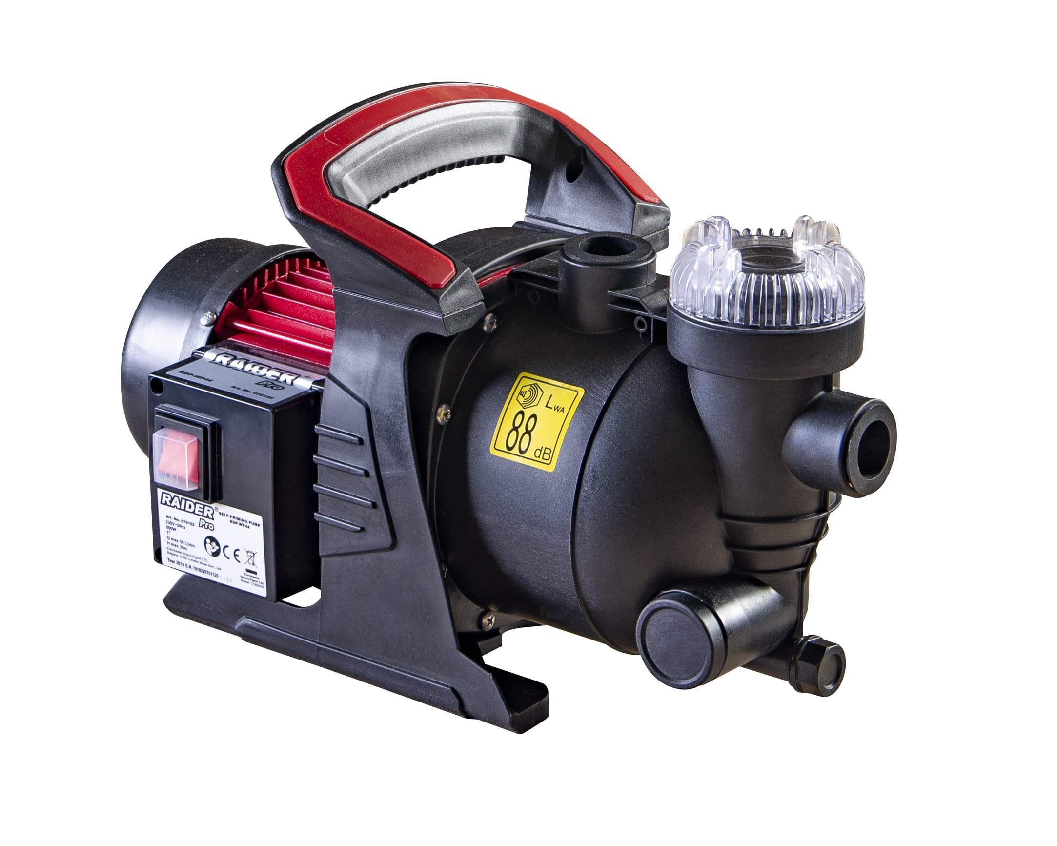 Водна помпа с филтър 1" Raider RDP-WP44 / 600W  
