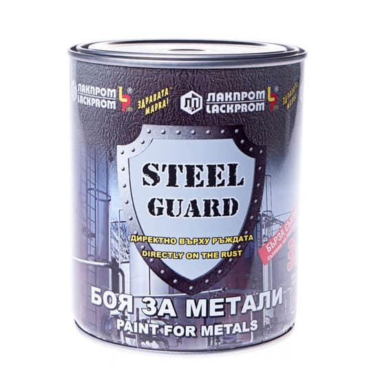 Боя за метал 3в1 Steel Guard оксидно червен 700мл
