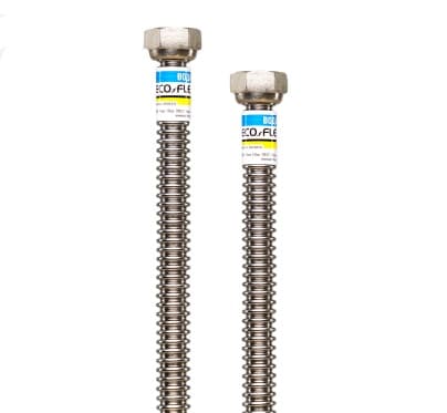 Гофрирана тръба AISI 304 Super DN8 3/8x1/2" FF 60см