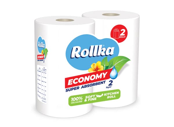Кухненска хартия Rollka икономична двойка